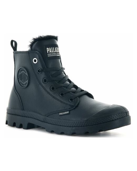 Palladium Ботинки Pampa Hi Zip Leather S 97223-010 кожаные черные 37