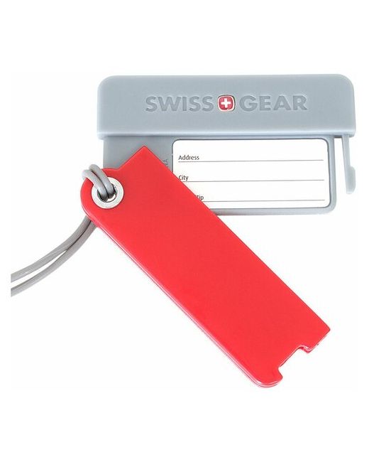 SwissGear Бирка для багажа 2 шт./упак. красная/