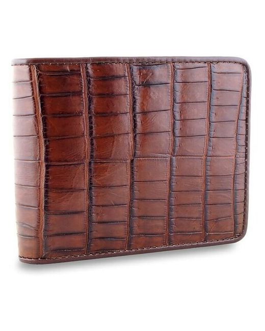 Exotic Leather Эксклюзивный кошелек из кожи с брюха крокодила