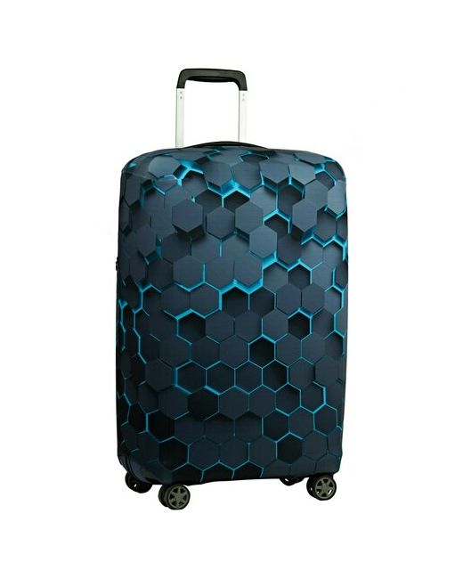 Ratel Чехол для чемодана Размер S 5055 см. серия Art moments дизайн Black Hexagon.
