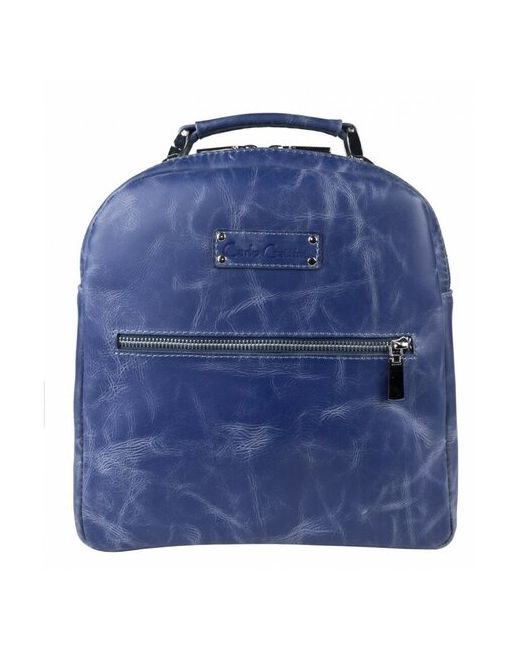 Carlo Gattini кожаный рюкзак Arcello blue 3083-07