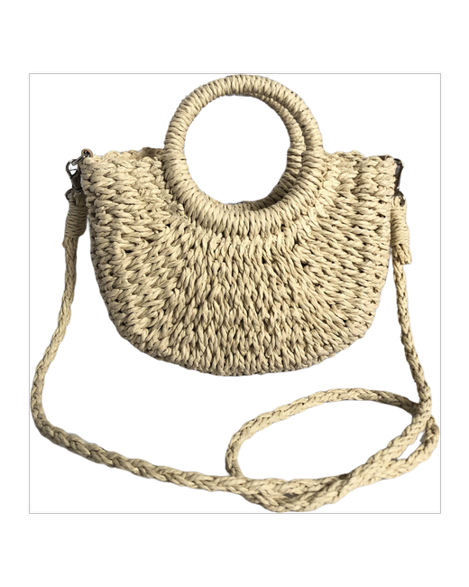 BentaL Сумка плетеная сумка корзинка пляжная луна сумки плетеные