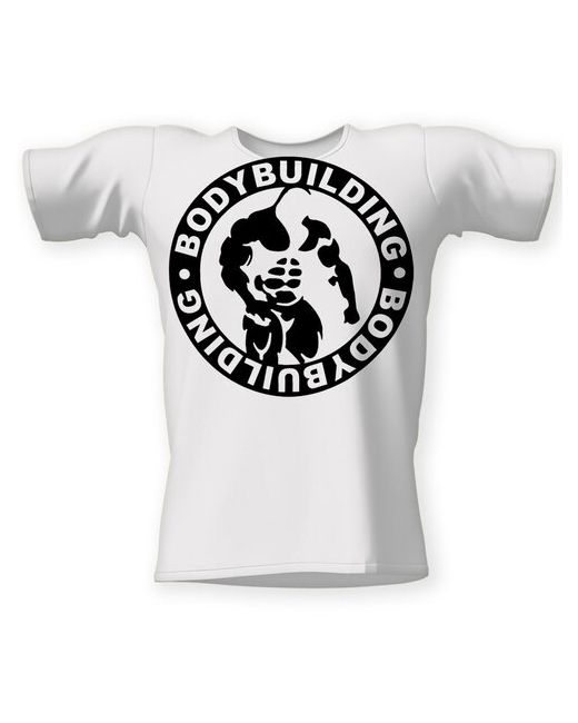 CoolPodarok Футболка Bodybuilding бодибилдинг