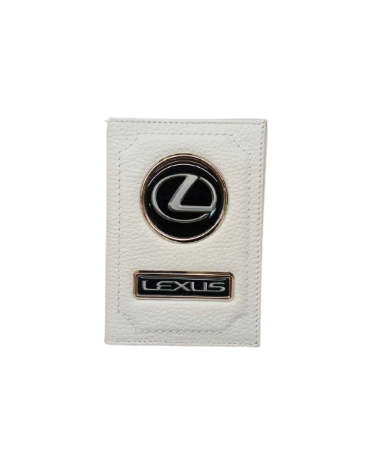 Lexus Обложка для автодокументов и паспорта лексус кожаная флотер