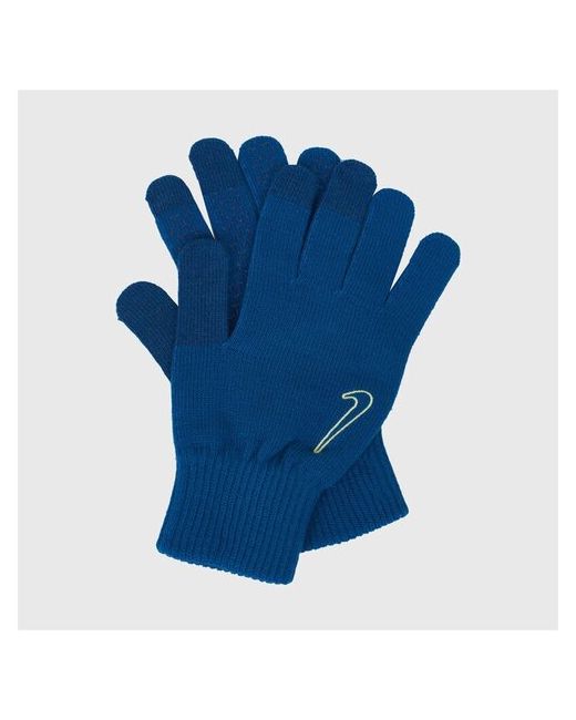 Nike Перчатки Knit Tech and Grip Blue