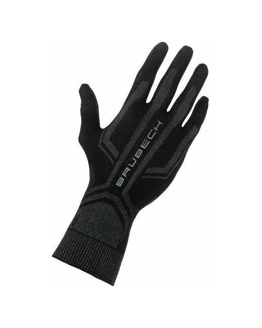 Bruebeck Термобелье перчатки термоактивные S/M черные