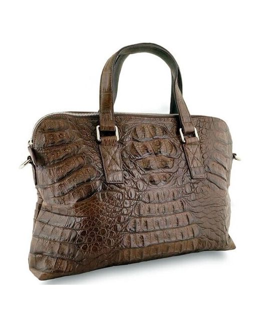 Exotic Leather Деловая сумка из натуральной крокодиловой кожи