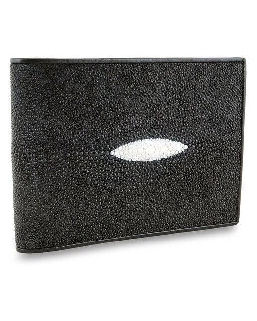 Exotic Leather Большой кошелек из кожи ската с кармашком снаружи