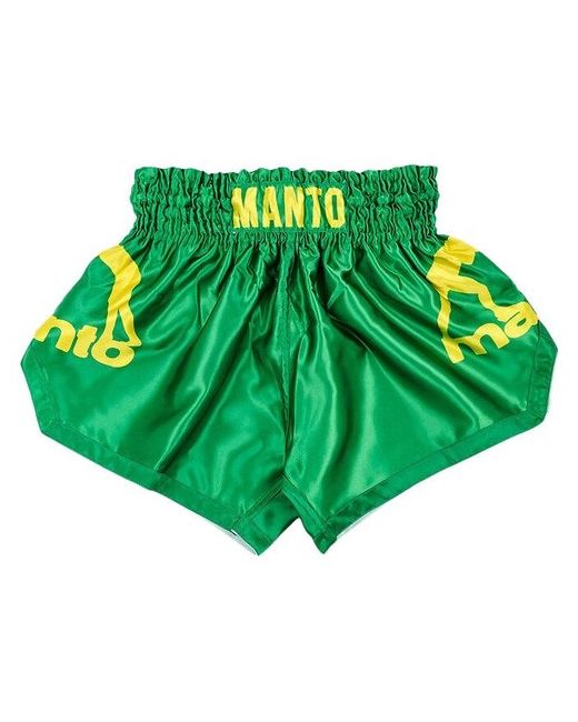 Manto Тайские шорты Muay Thai Dual Black/Green XL