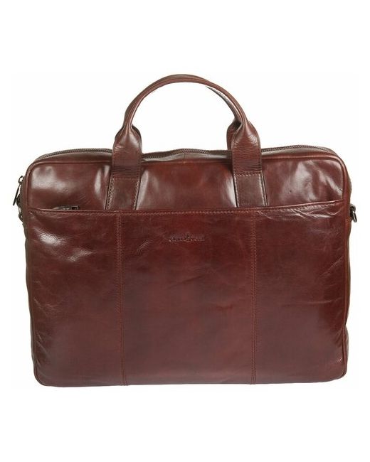 Gianni Conti Большая сумка для ноутбука и документов формата А4 701245 brown