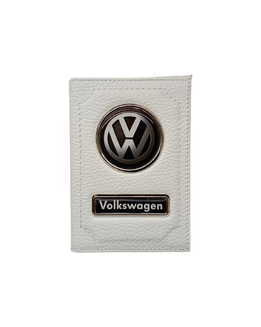 Volkswagen Обложка для автодокументов и паспорта фольксваген кожаная флотер