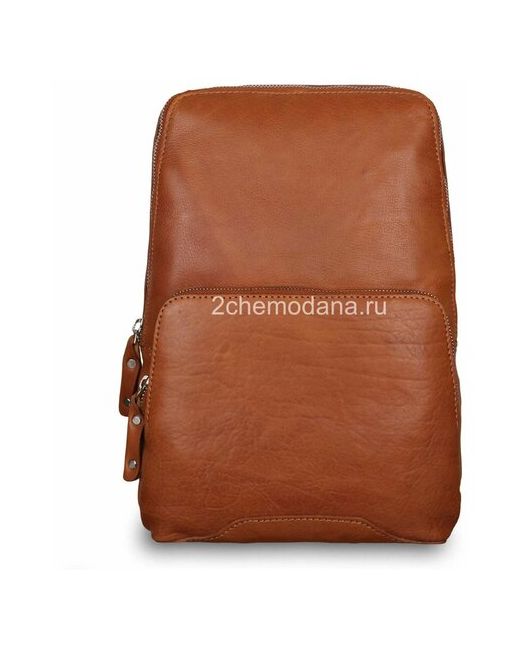 Ashwood Leather кожаная сумка-рюкзак на одной лямке Slingo Tan