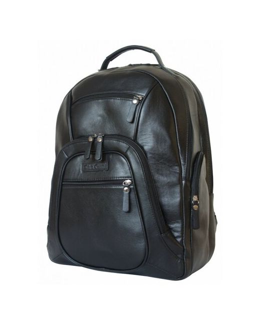 Carlo Gattini кожаный рюкзак Gerardo black 3045-01