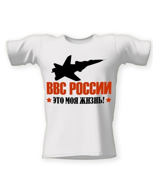 CoolPodarok Футболка ВВС России это моя жизнь