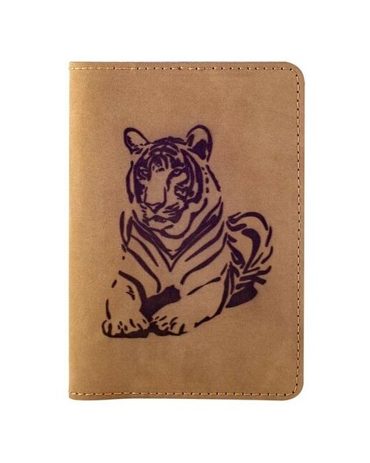 Replica House Обложка для паспорта Тигр кожа нубук