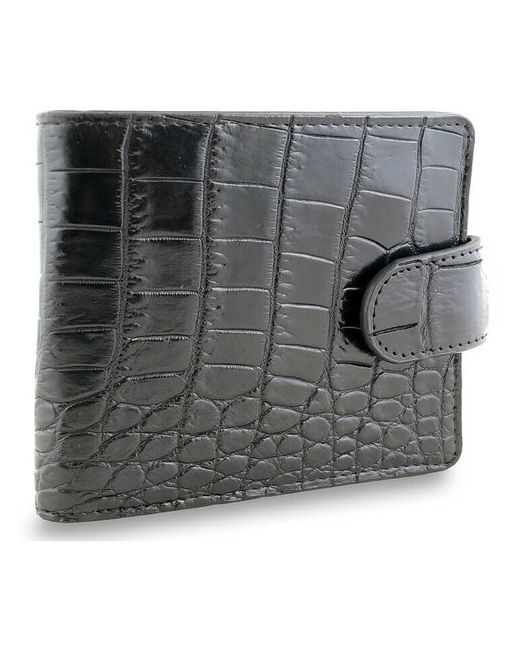 Exotic Leather кошелек с монетницей из кожи живота крокодила