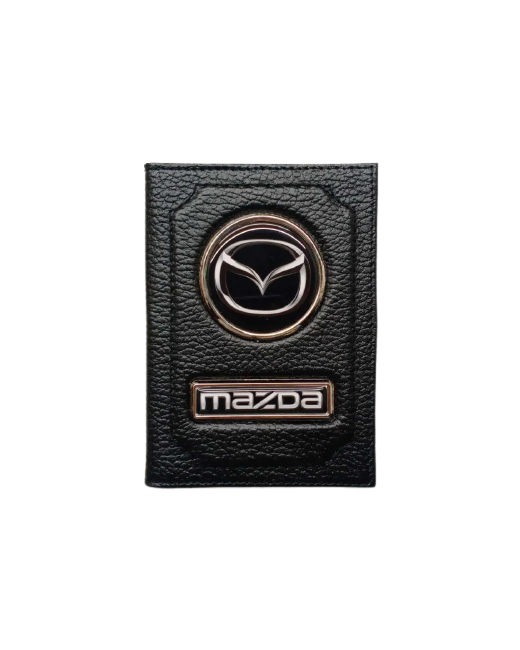 Mazda Обложка для автодокументов Мазда кожаная флотер