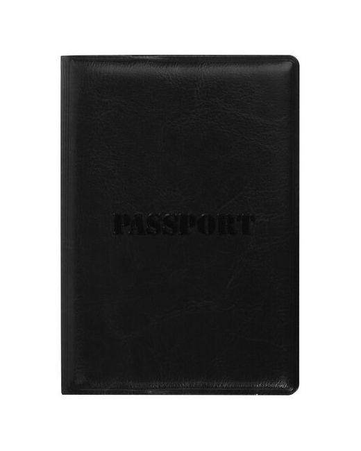 Staff Обложка для паспорта полиуретан под кожу паспорт черная 237599 2 шт.