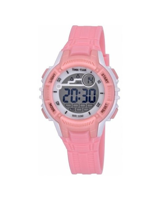 Тик-Так Наручные электронные часы Н467 розовые