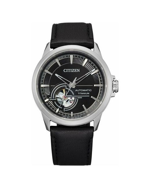 Citizen Японские механические титановые наручные часы NH9120-11E