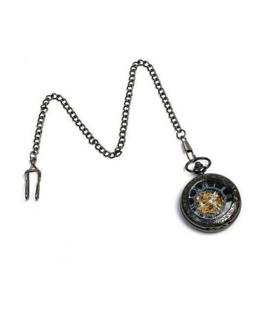 Magic Store Часы карманные Скелетон механические 5.5 х 4.5 см d циферблата4 см./в упаковке штук1