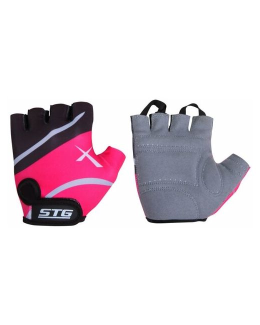 Stg Велосипедные перчатки Х61872 p.L черно-розовые