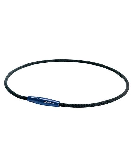 Phiten Ожерелье X100 LEASH MODEL blue