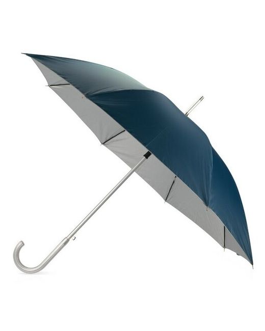 Oasis Зонт-трость полуавтоматический с алюминиевой ручкой синий снаружи внутри