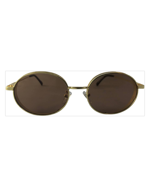 Disikaer солнцезащитные очки супер стар. солнечные модные круглые от солнца золотые