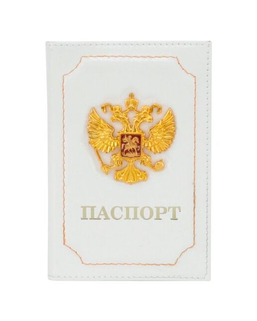 Adafman Обложка на паспорт для паспорта из натуральной кожи чехол с гербом