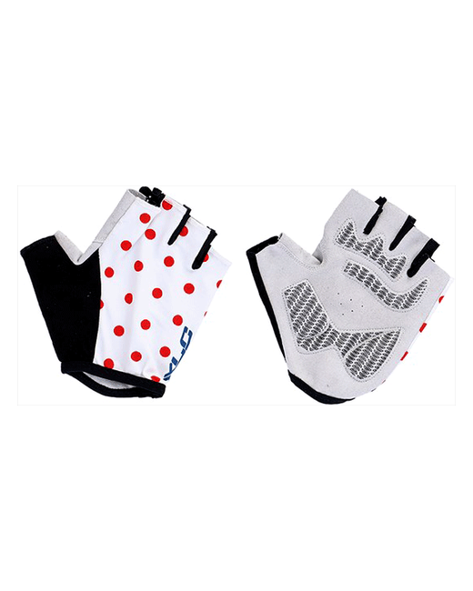 Xlc Перчатки велосипедные Short Finger Gloves WhiteRed S