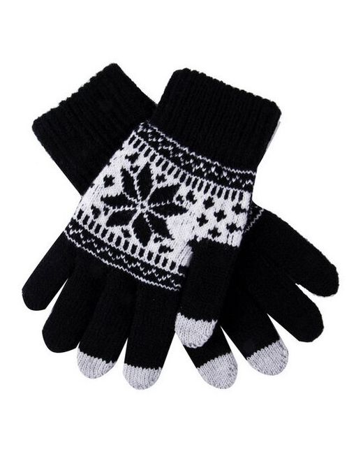 Gsmin Перчатки Touch Glove для сенсорных емкостных экранов Снежинка
