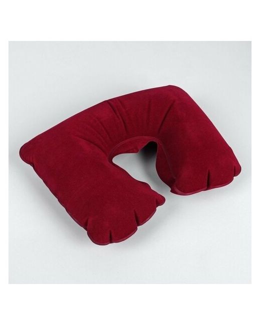 Nobrand Надувная подушка для путешествий красная