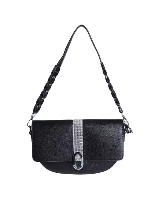 Anna Fashion Черная сумочка через плечо черная сумка маленькая недорогие маленькие сумки