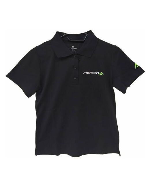 Merida Футболка Polo Shirt black короткий рукав M 2287012571