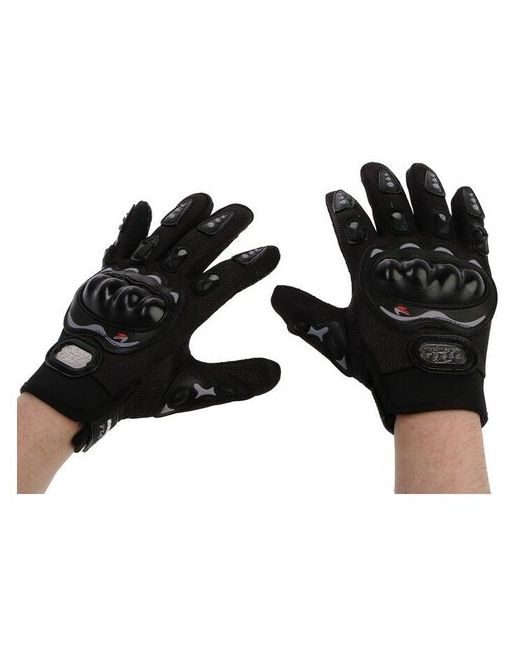 --- Перчатки для езды на мототехнике с защитными вставками пара размер XL черные