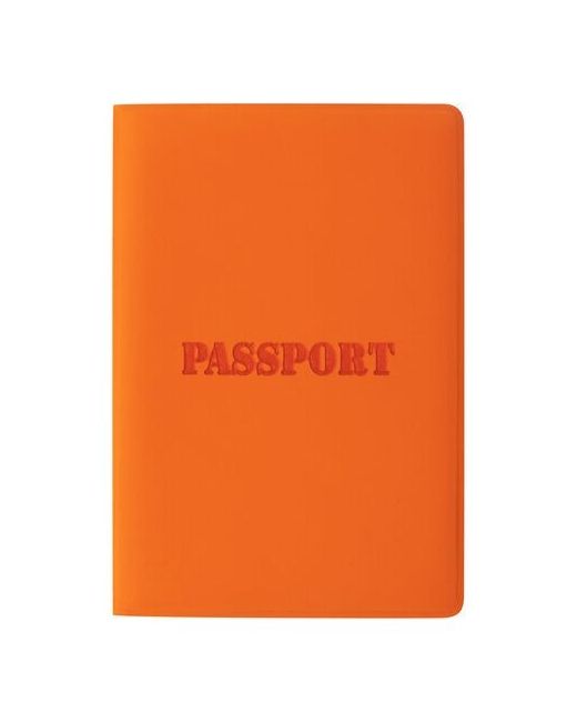 Staff Обложка для паспорта мягкий полиуретан паспорт рыжая 237606 11 шт.
