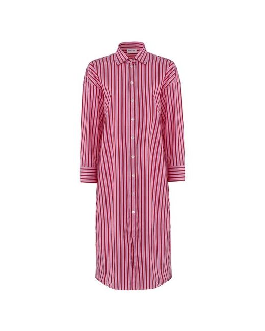 P.A.R.O.S.H. платье-рубашка COLORED724437 розовыйкрасный xs