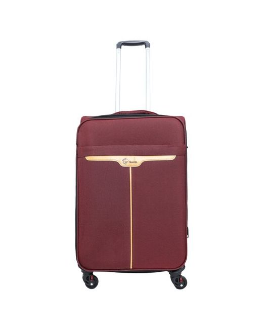 Cossroll Легкий тканевый чемодан средний 67см./66 л/водоотталкивающая ткань/съемные колеса 360