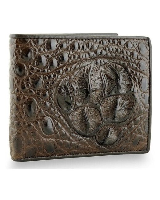 Exotic Leather кошелек из мягкой кожи крокодила с загривком
