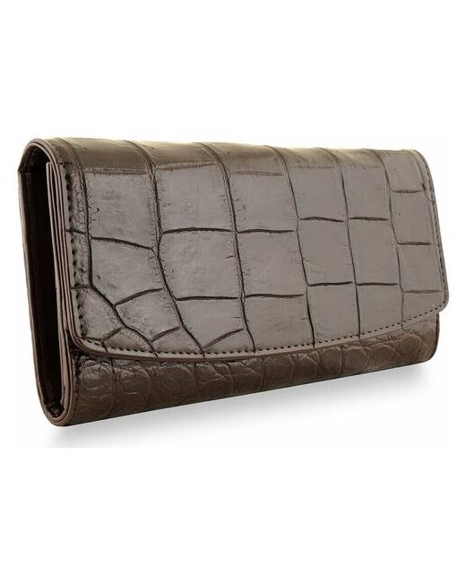 Exotic Leather Стильное портмоне из настоящей крокодильей кожи