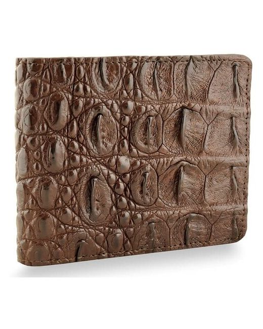 Exotic Leather Модный бумажник из натуральной кожи крокодила