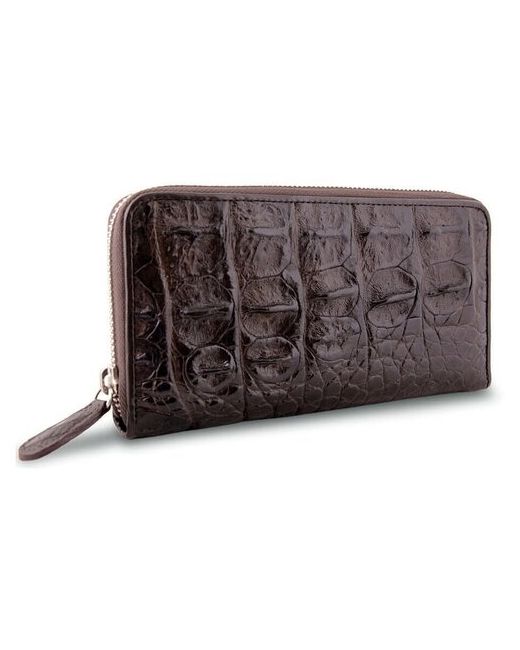 Exotic Leather портмоне на молнии из натуральной кожи крокодила