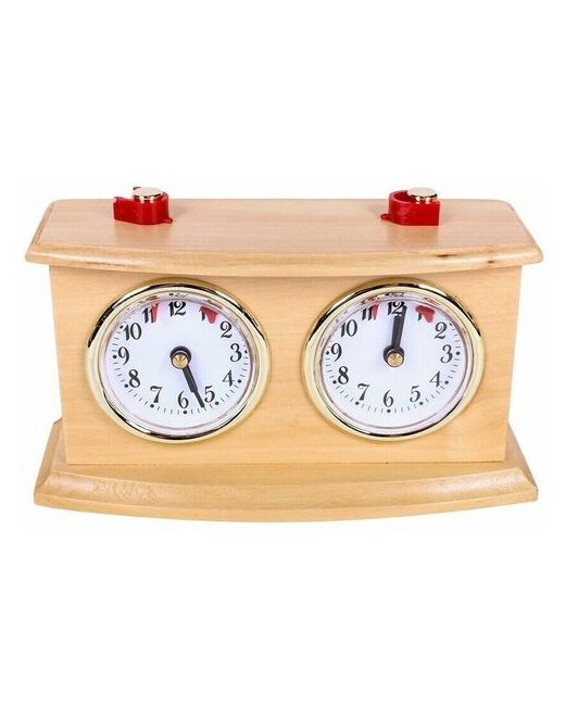 Рубин Механические часы Суперлюкс в деревянном корпусе