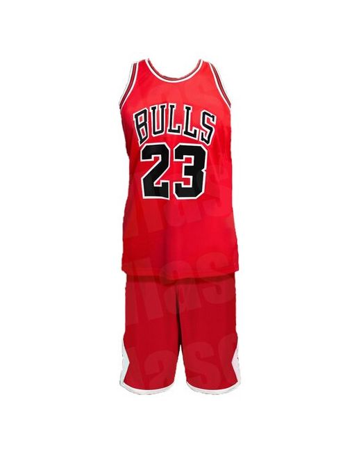 Vlasov Баскетбольная форма Chicago Bulls Джордан Jordan Размер 32 Рост 158-164
