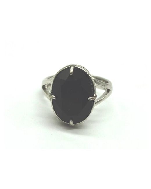 ForMyGirl Кольцо с черным кристаллом
