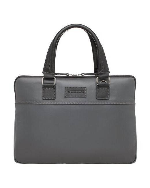 Lakestone Деловая сумка Anson Grey/Black