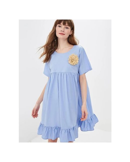 Baon Платье бэби-долл с брошью размер XL