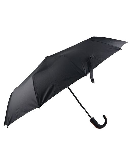Yoogift Складной зонт полуавтоматический черный
