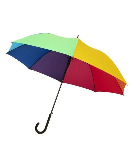 Yoogift 23-дюймовый ветрозащитный полуавтоматический зонт Sarah радужный